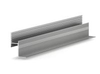 Лаконистик Теневая рейка MULTILEVEL (46,3х27,7х3000мм) серебро анодированная. Алюминий